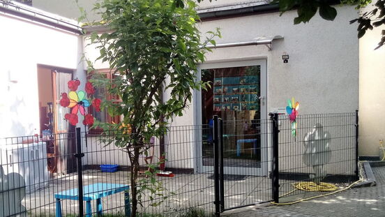 Außenansicht Kinderkrippe Pasing